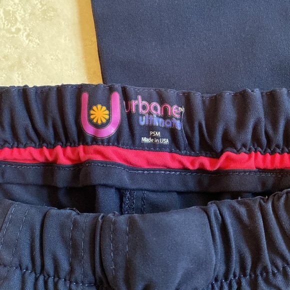 Urbane navy scrub pants - Picture 2 of 6